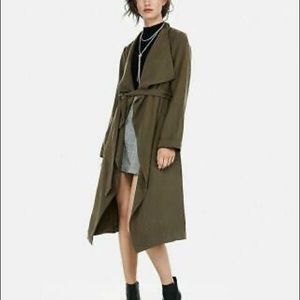 Express Zip Pocket Trench Coat